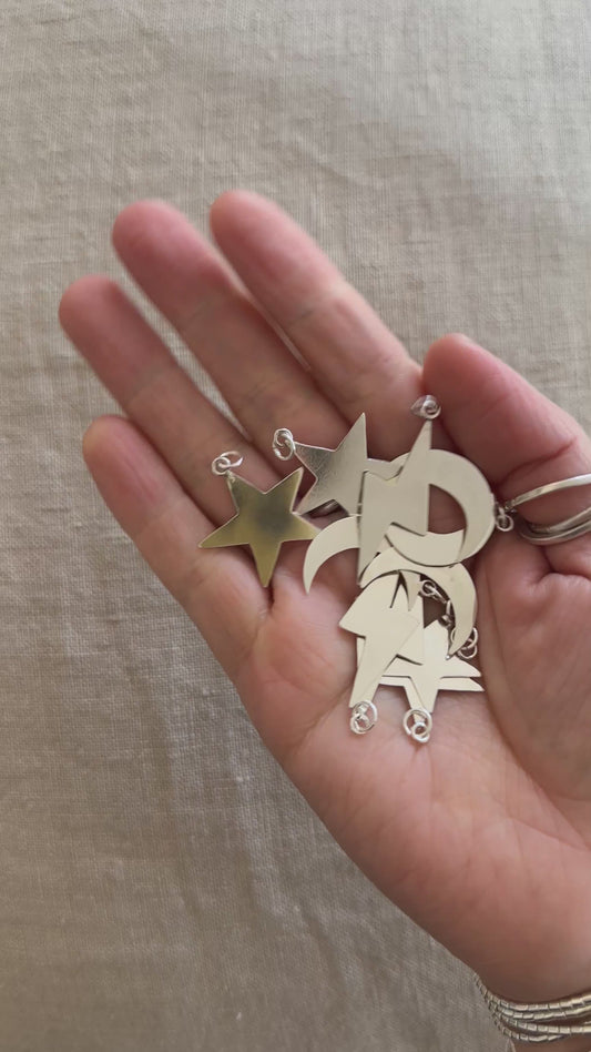 Colgante Estrella, Rayo y Luna